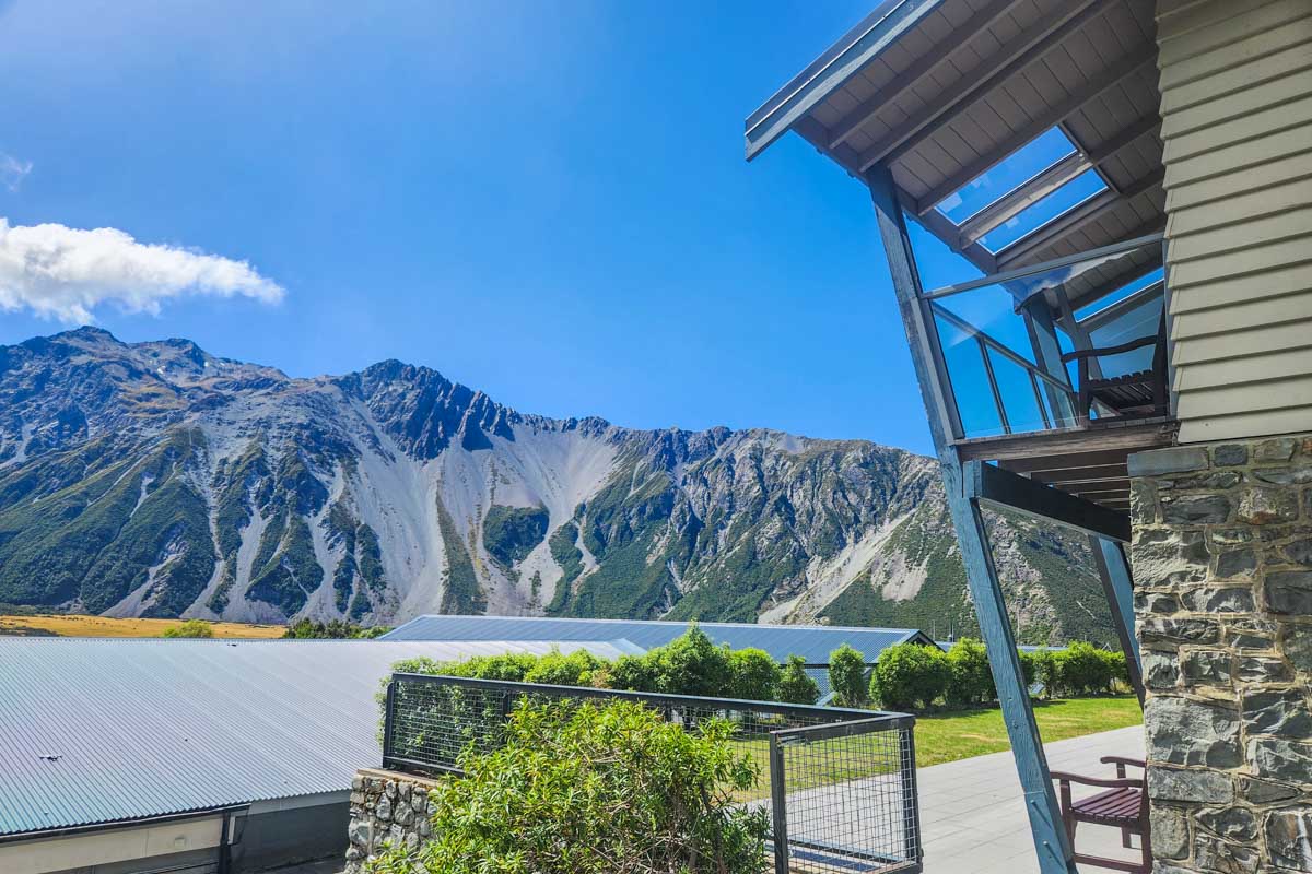 The Hermitage Hotel in Mount Cook National Park