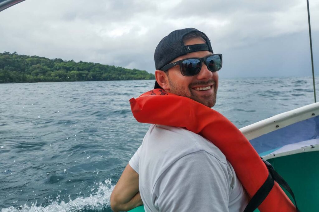 Catching the boat from Drake Bay to Sierpe