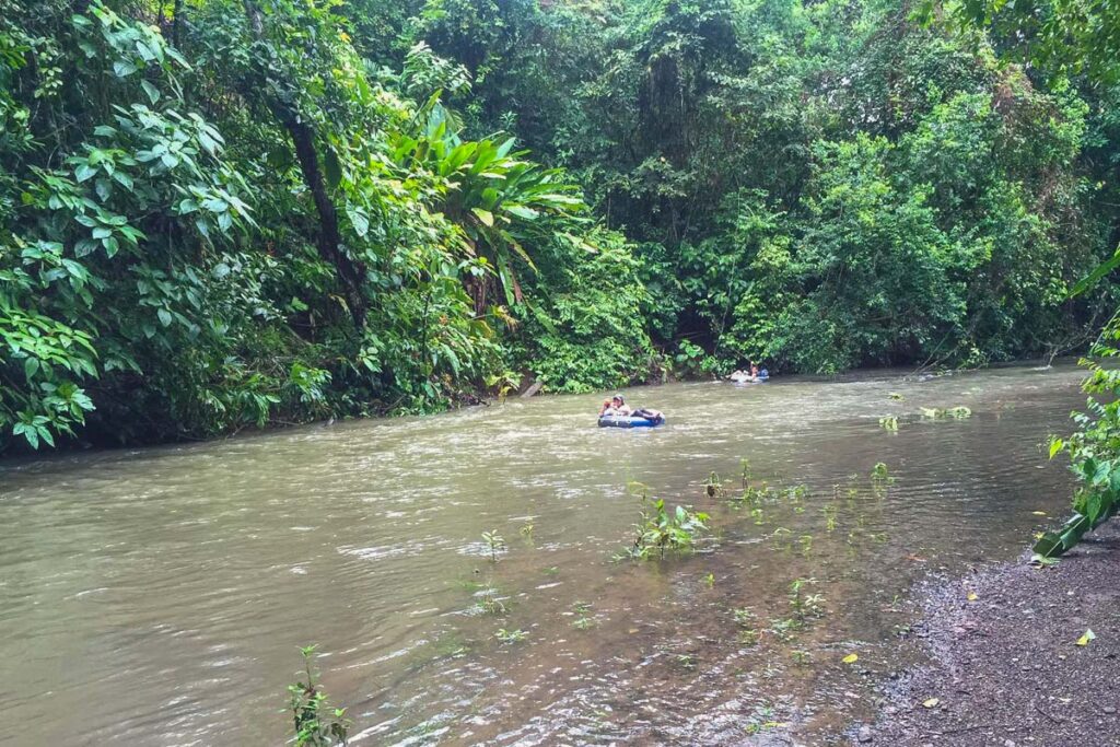 River tubing Drake Bay!