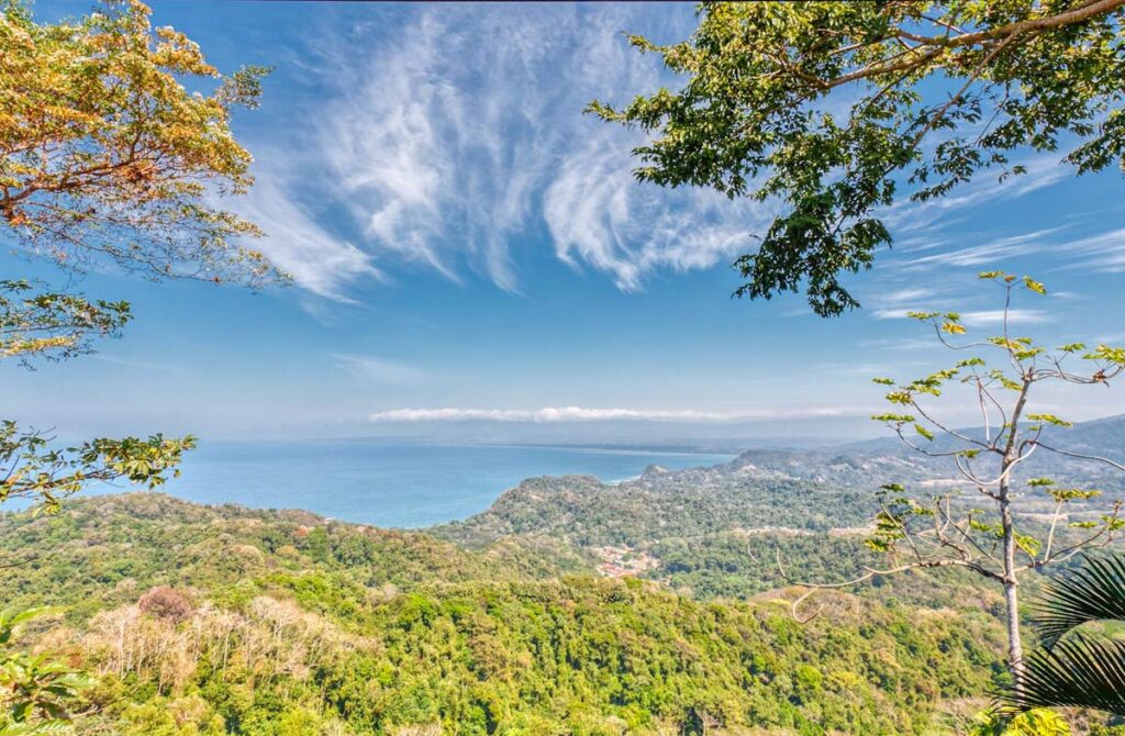 The view from Villa Caletas