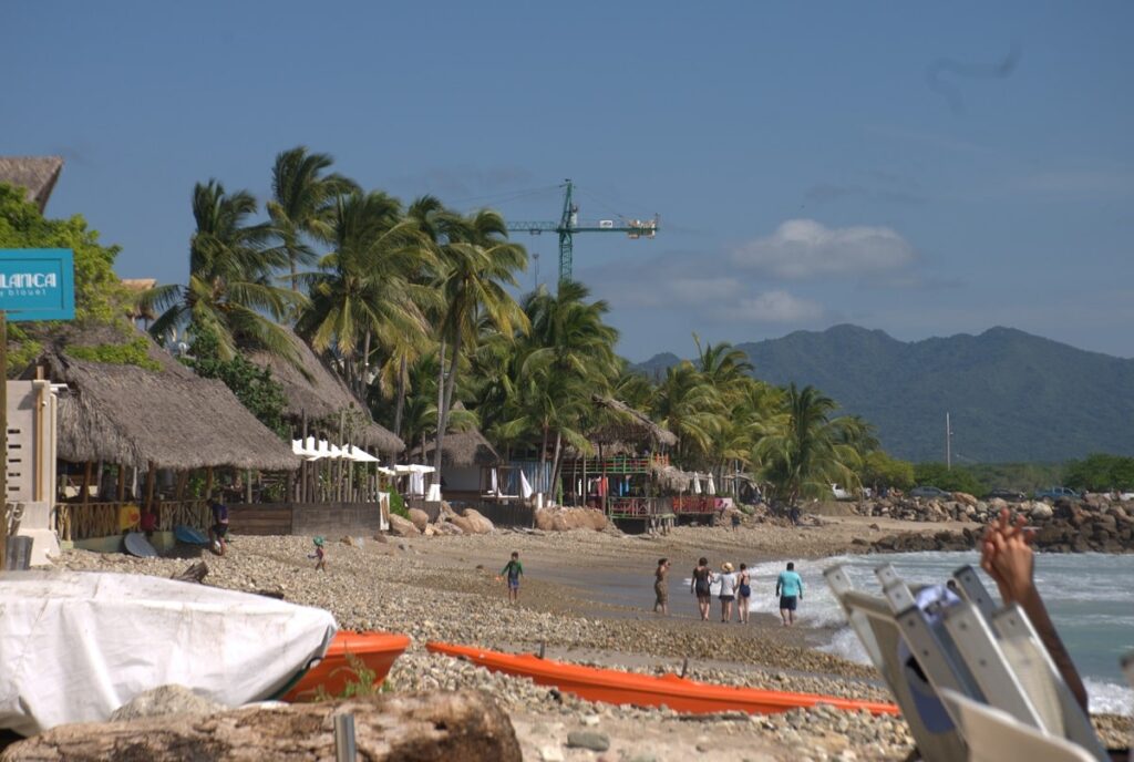 the beach at Punta Mita