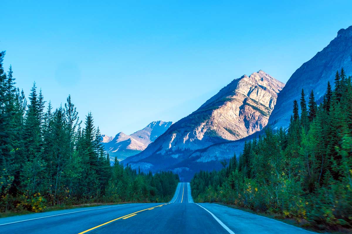 Scenic view of the Lake Louise at Banff National Park Canada