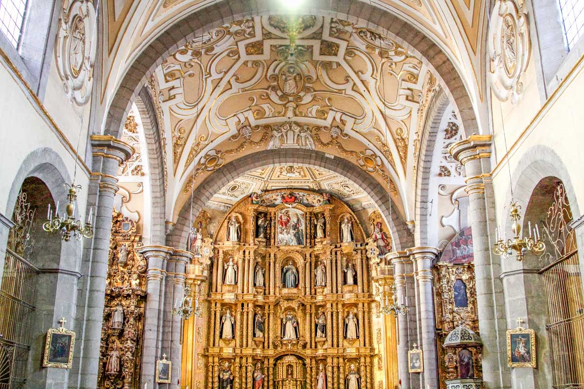 Capilla del Rosario, Templo de Santo Domingo in Mexico