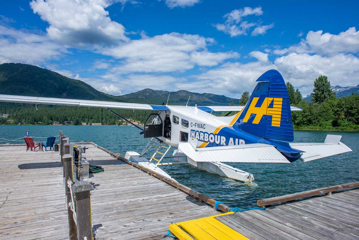Float plane in Whistler