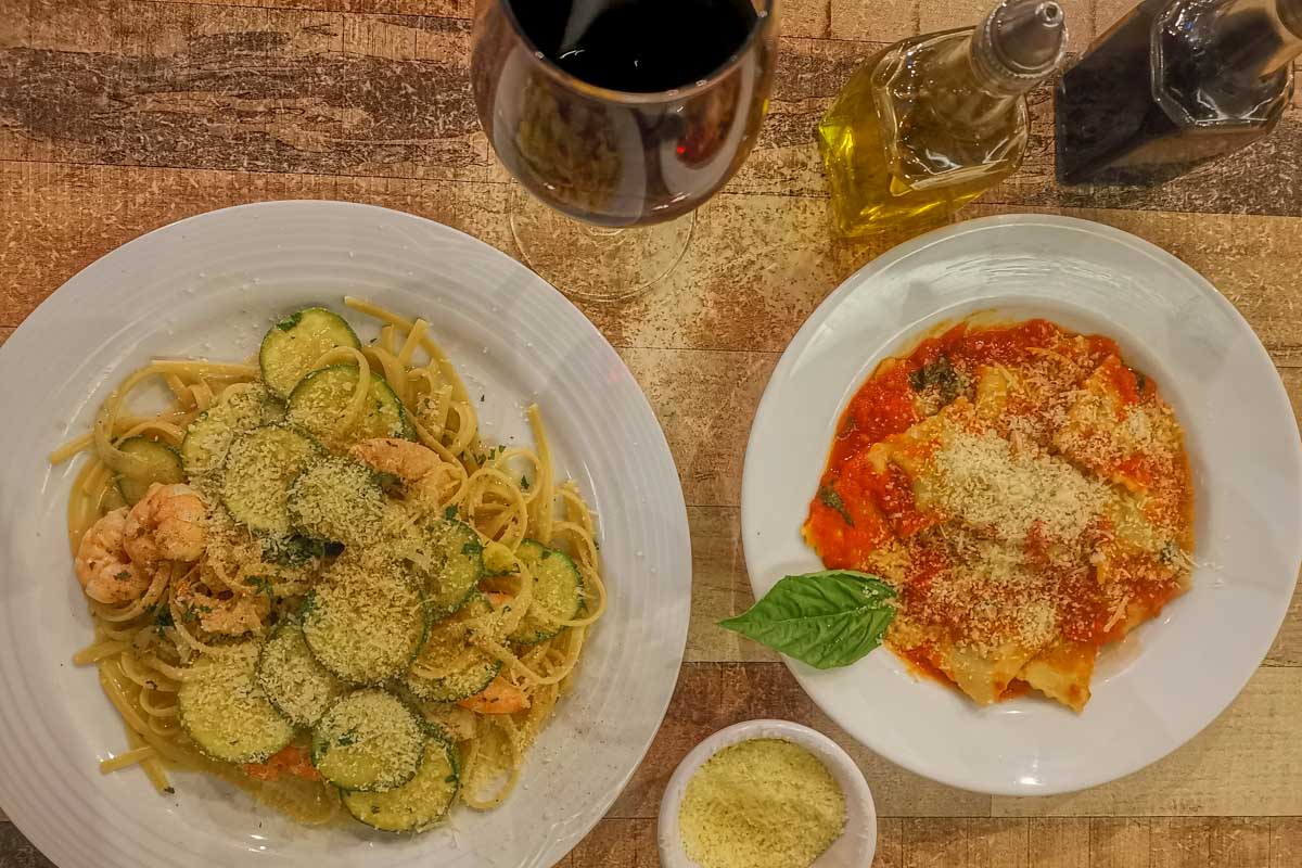 Food at La Dolce Vita Malecon, Puerto Vallarta
