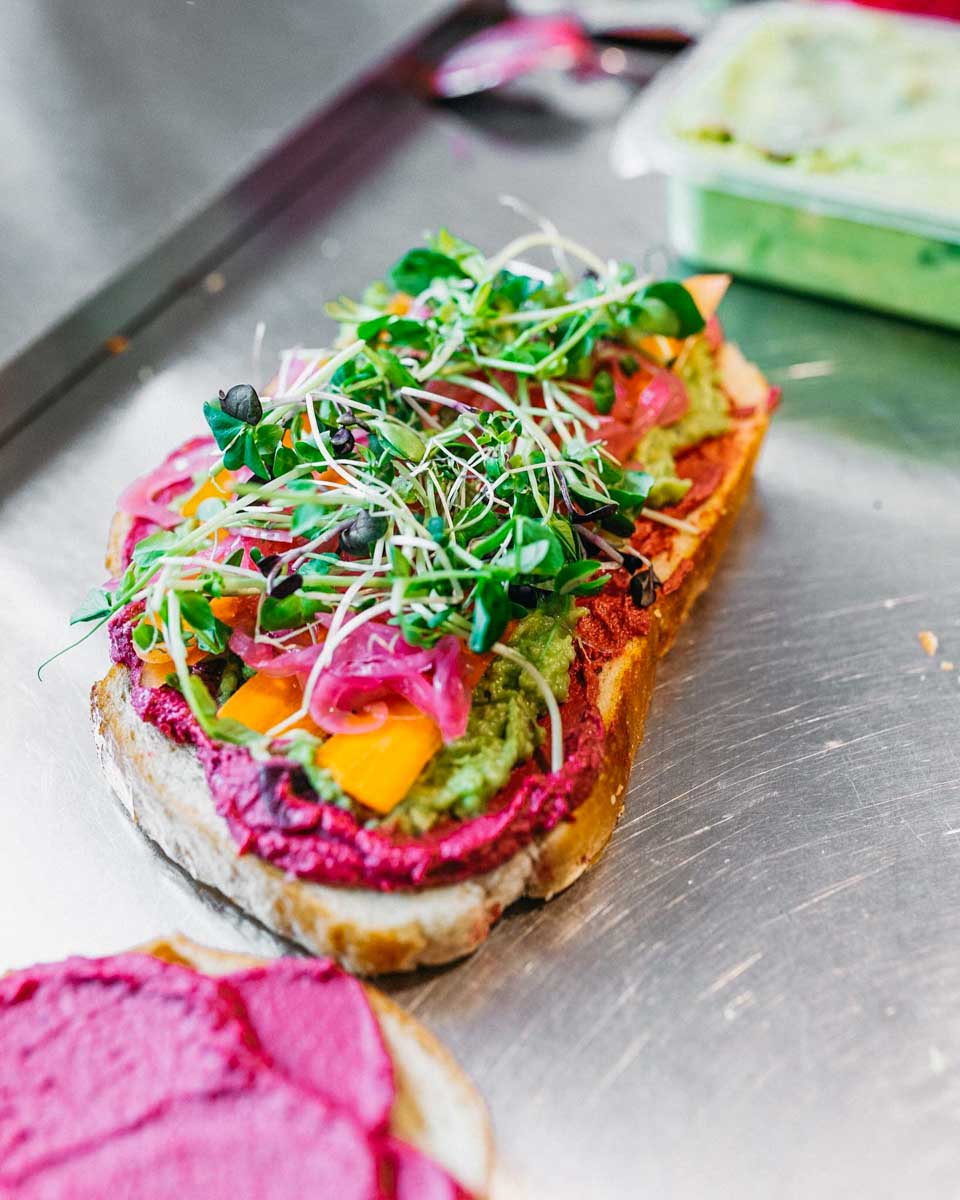 A meal at Bright Jenny Coffee in Kelowna