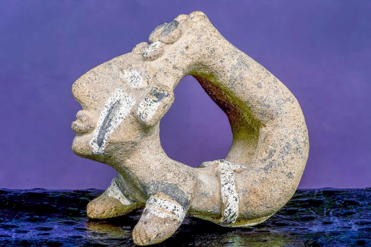 A piece at the Museum of prehispanic art