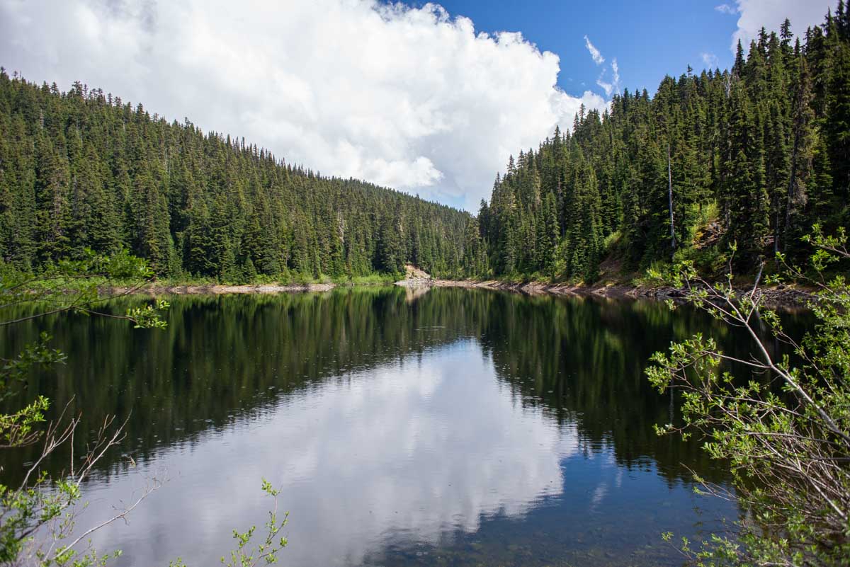 Barrier Lake on the way to Garibaldi Lake