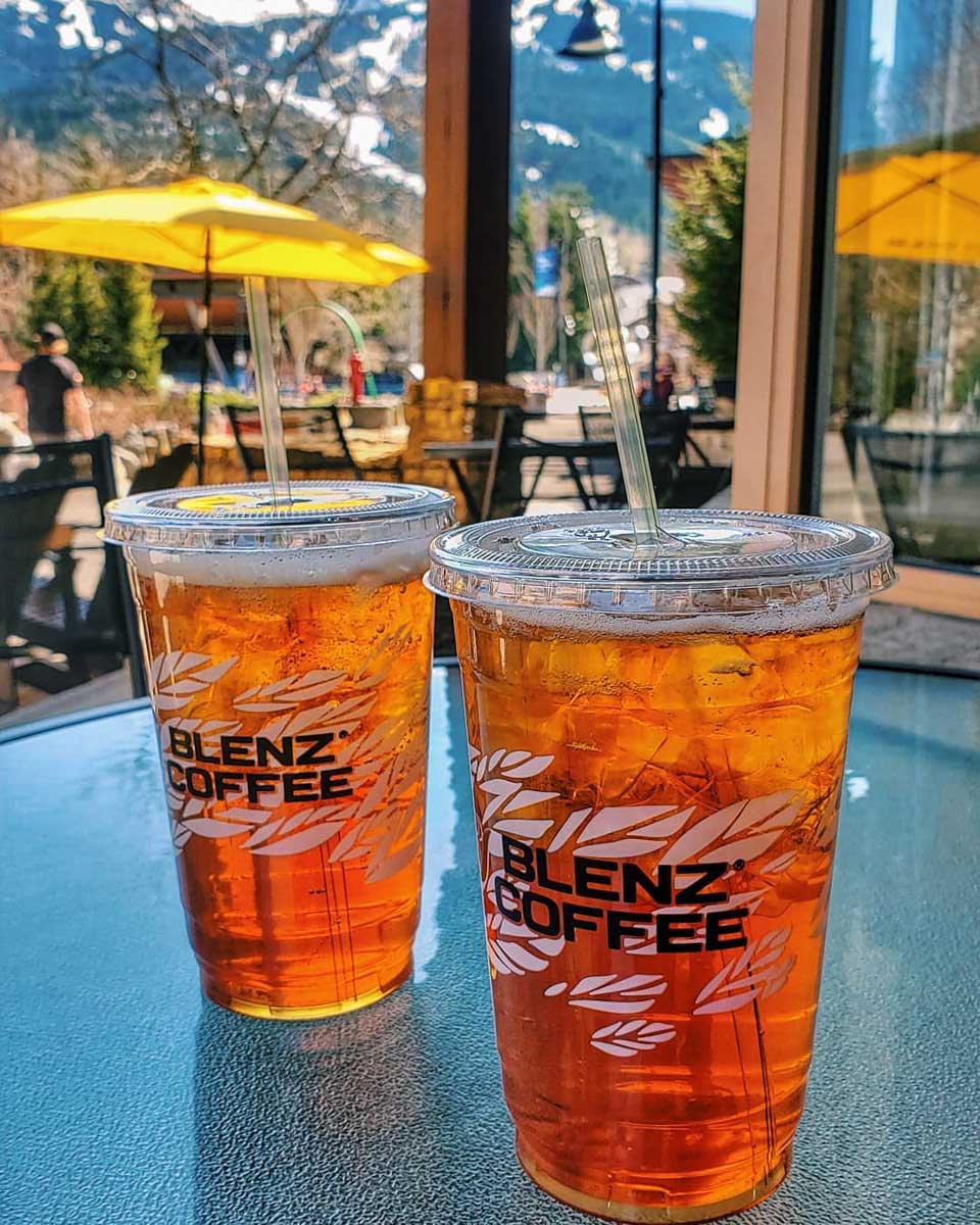 Blenza Coffee Whistler Iced Tea