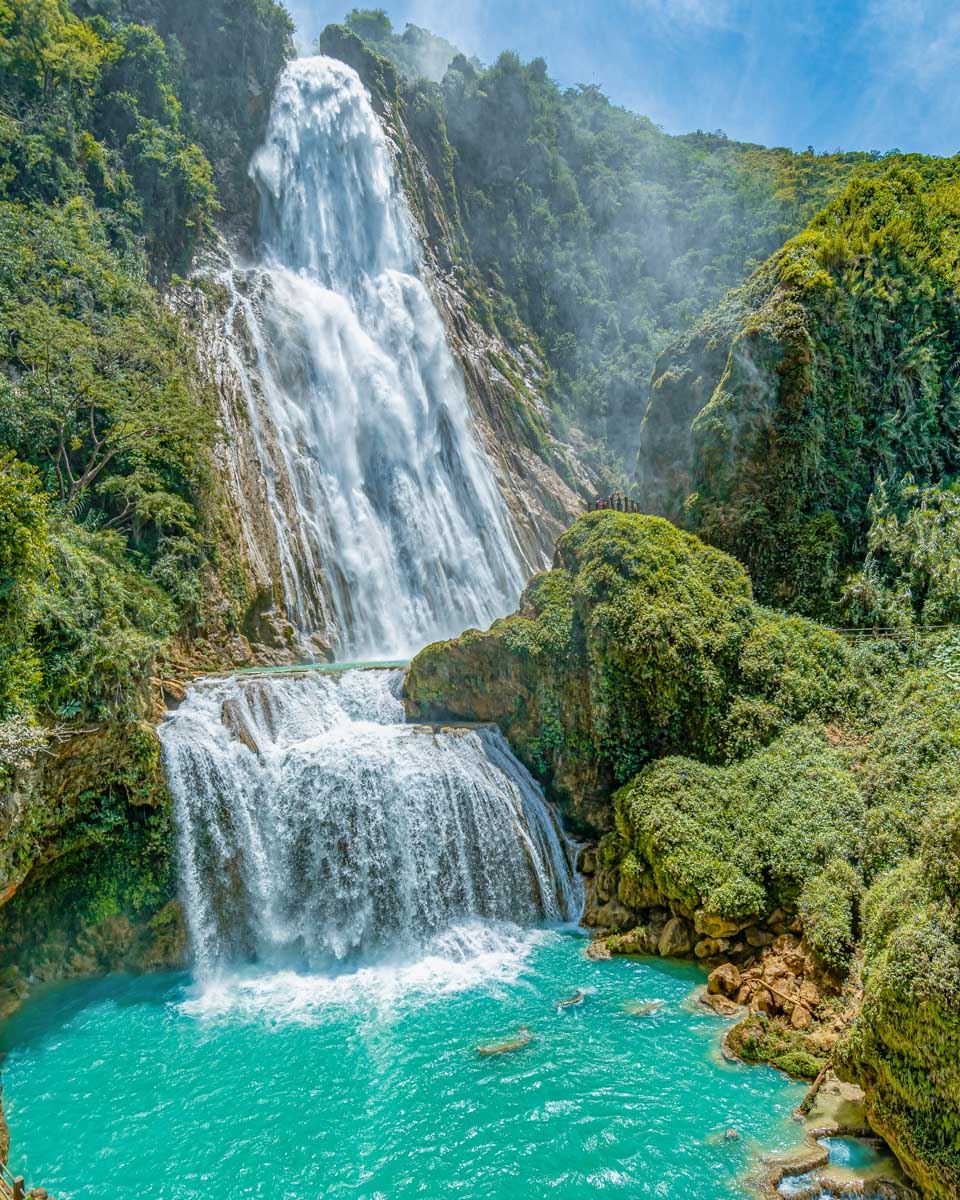 Chiflon Waterfall, Chiapas, Mexico