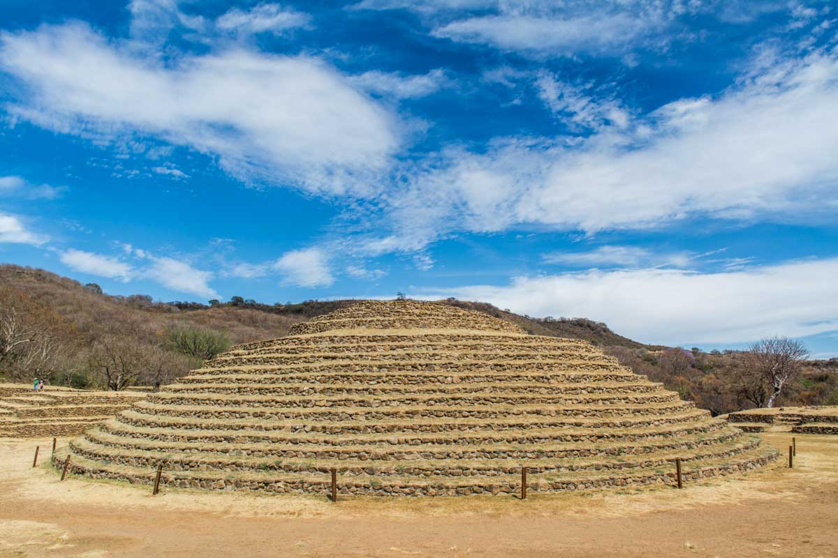 A temple at the Guachimontones Archaeological site near Guadalajara, Mexico
