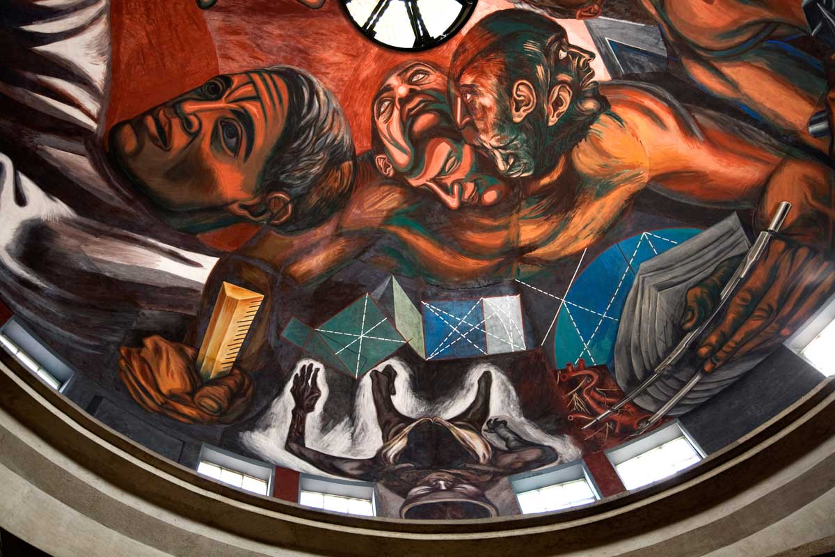 Artwork at Museum of the Arts University of Guadalajara 