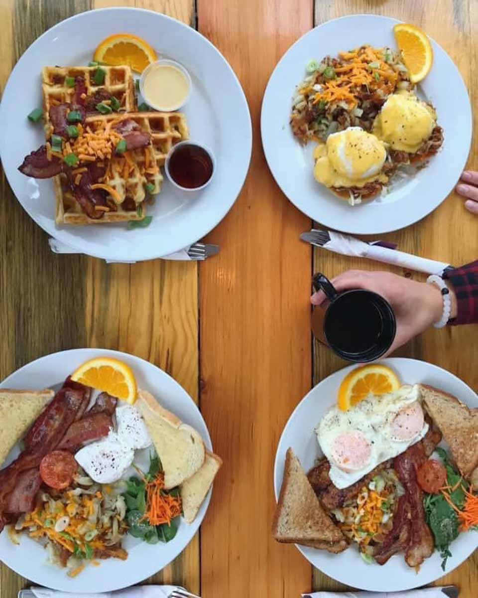 Breakfast at Eatology in Vernon, Canada