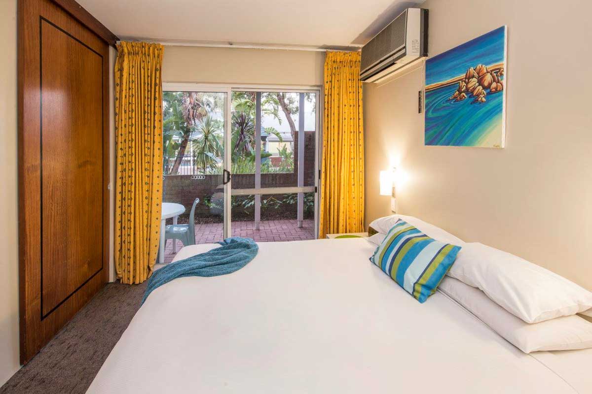 A room at the Broadwater Resort room in Busselton