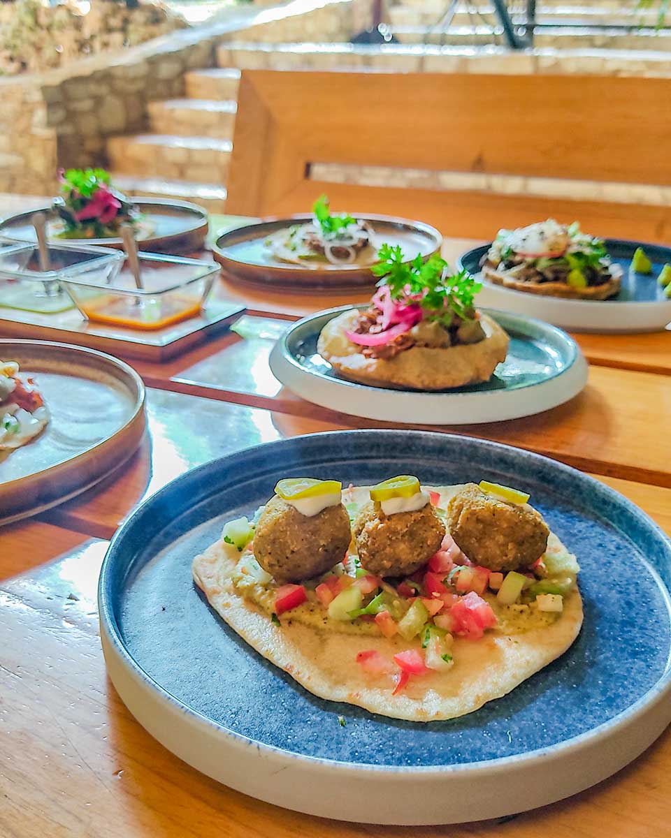 Tacos at Cafe Jade, Palenque 