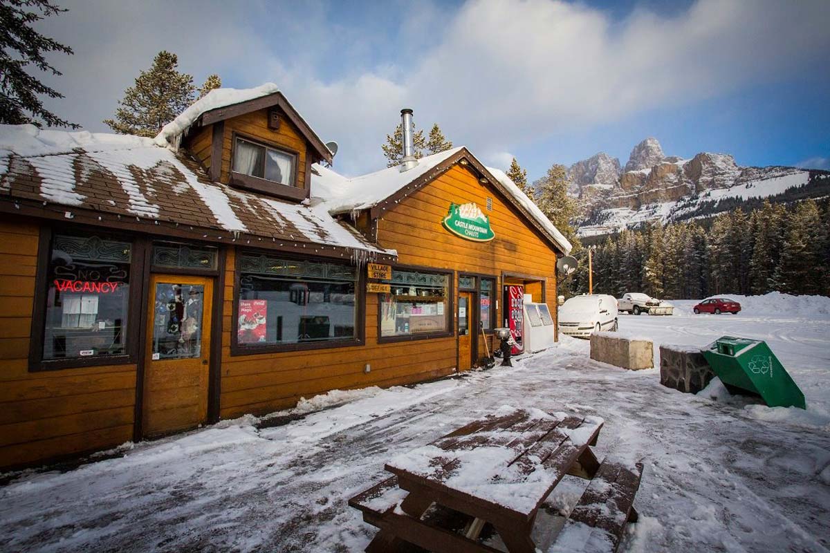 Castle Mountain Chalets in Banff National Park, Canada