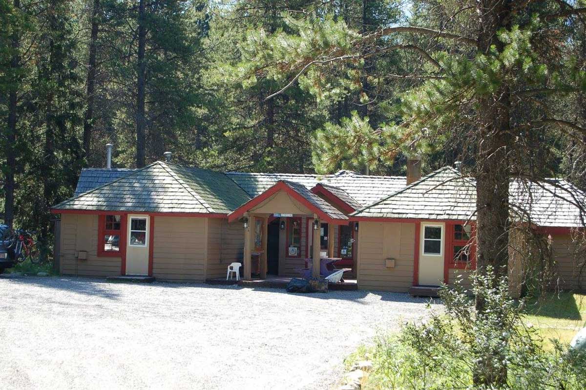 Hi Castle Mountain in Banff National Park, Canada