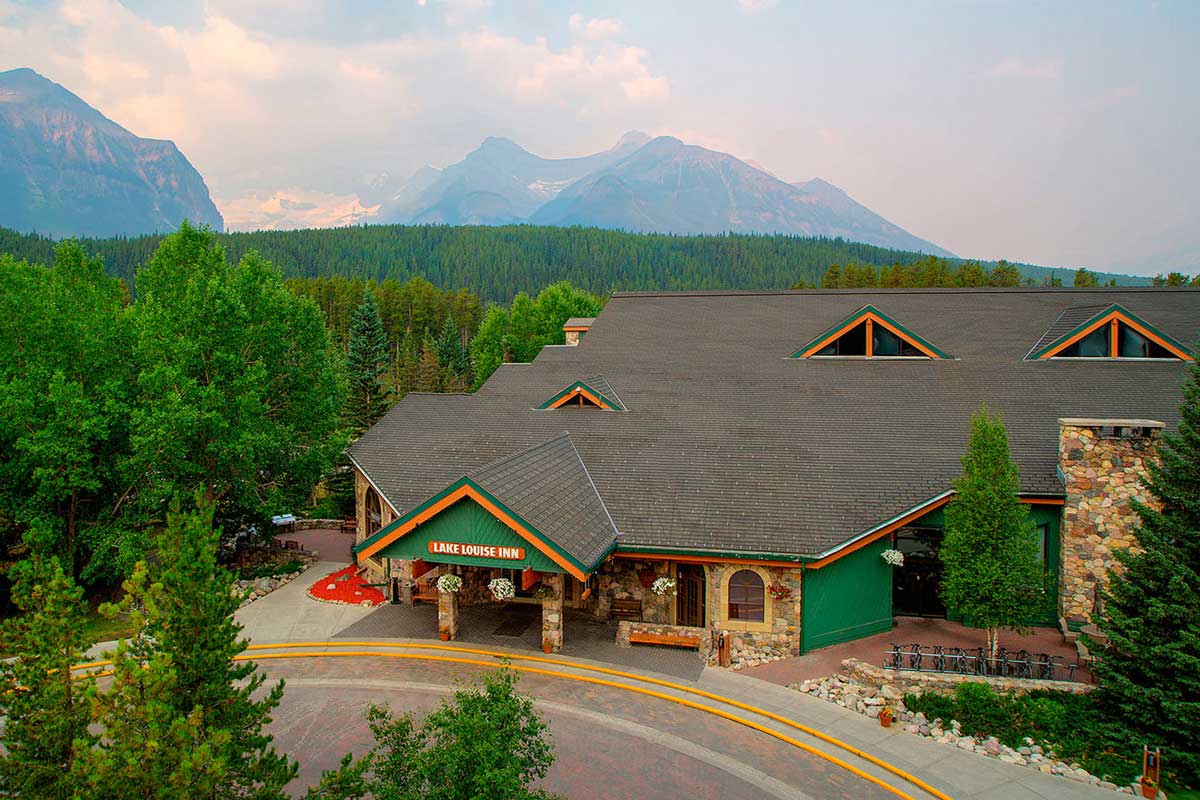 Lake Louise Inn in Bannf National Park Canada