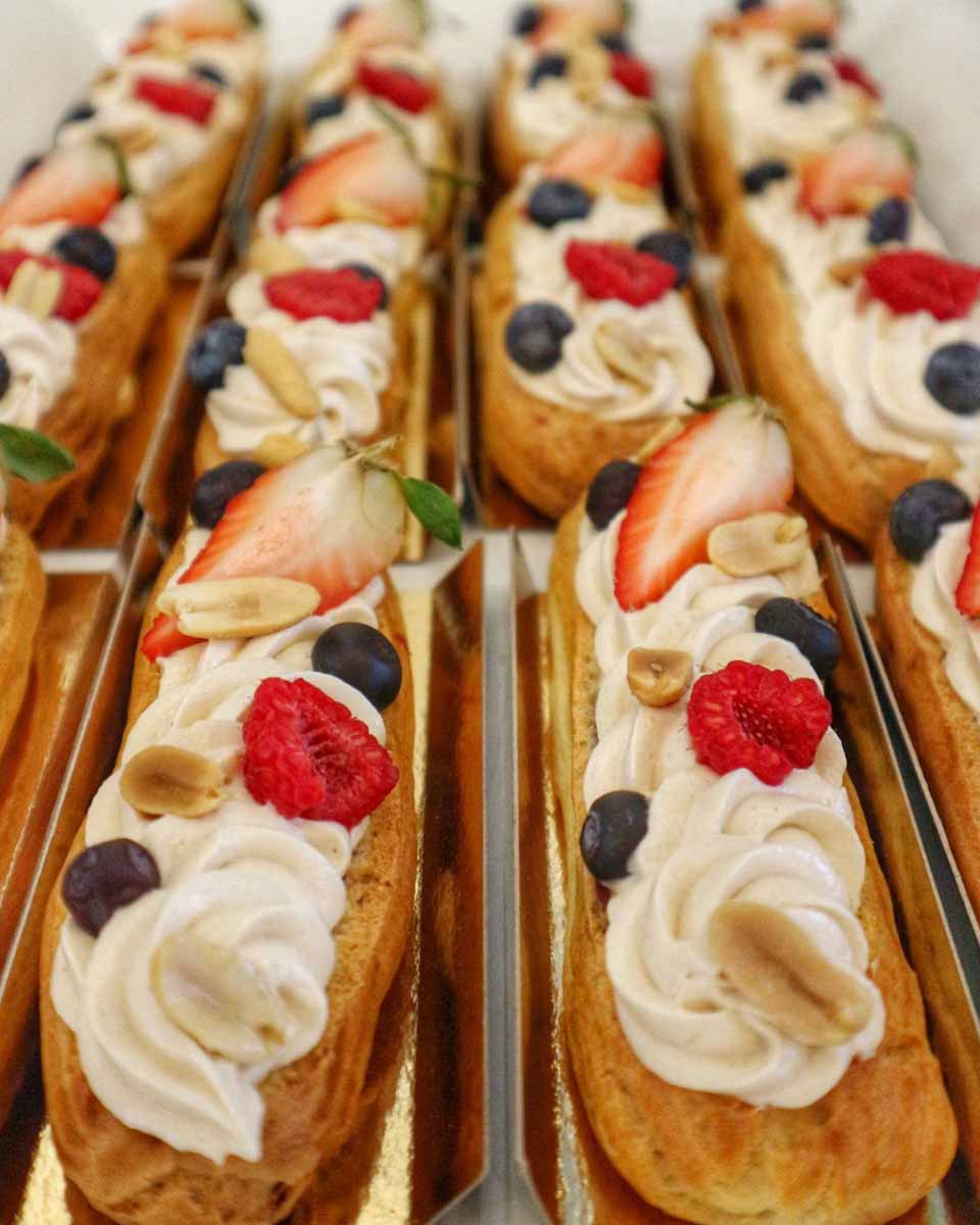 Pastries and food at Ratio Coffee & Pastry in Vernon, Canada