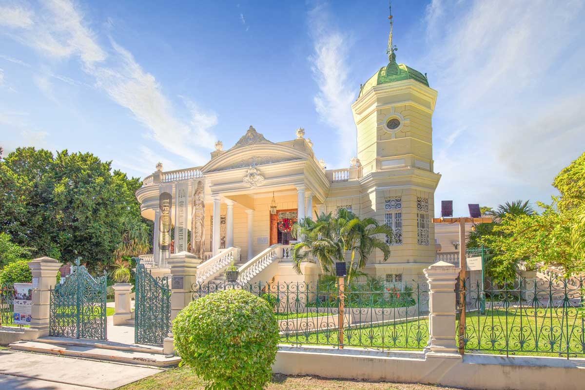 Quinta Montes Molina on Paseo de Montejo in Merida, Mexico