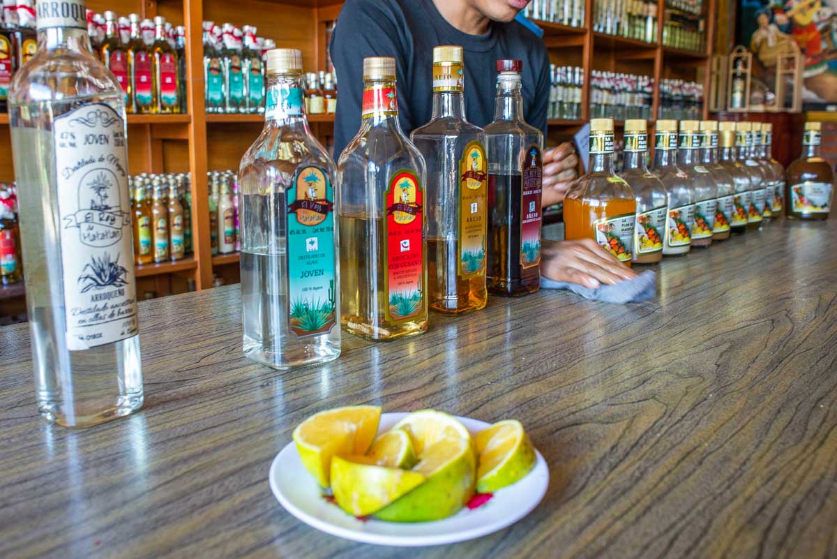 Tequila tasting in Cabo San Lucas, Mexico