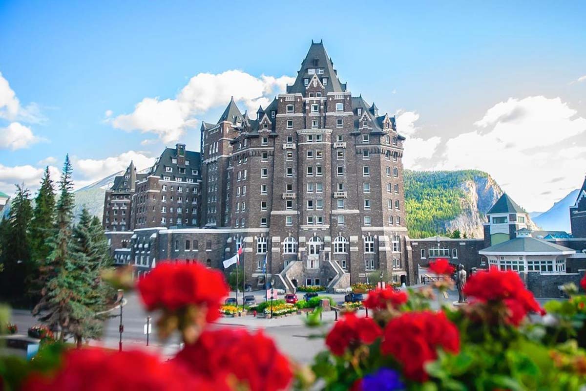 The Fairmont Banff Springs in Banff National Park, Canada