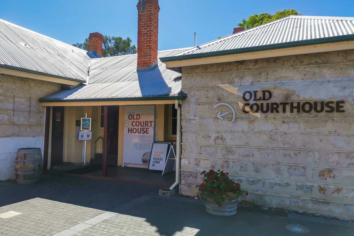 The old Busselton Courthouse
