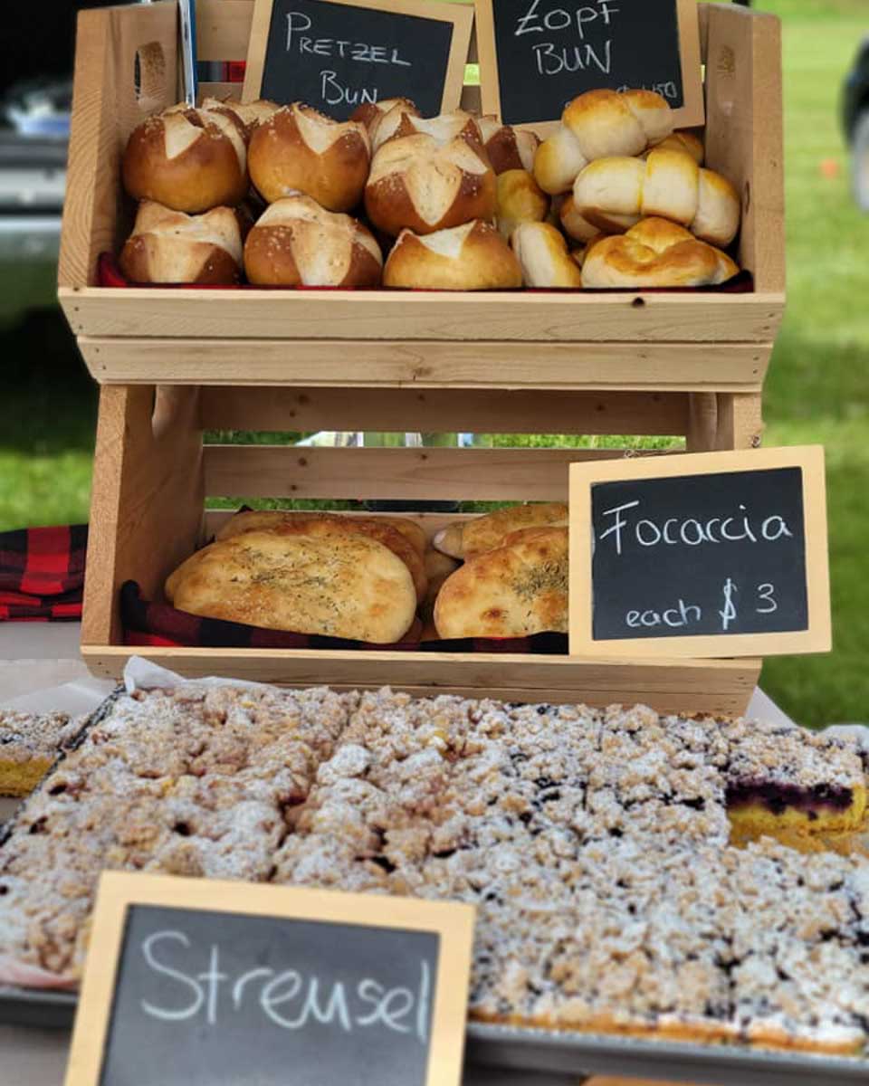 Bread at the Clearwater Farmers market