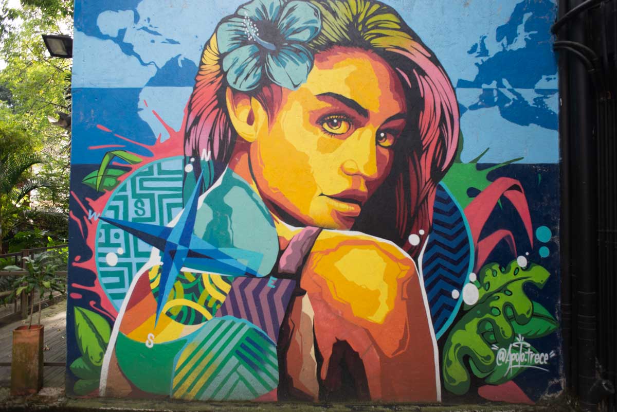 Graffiti in Medellin Colombia