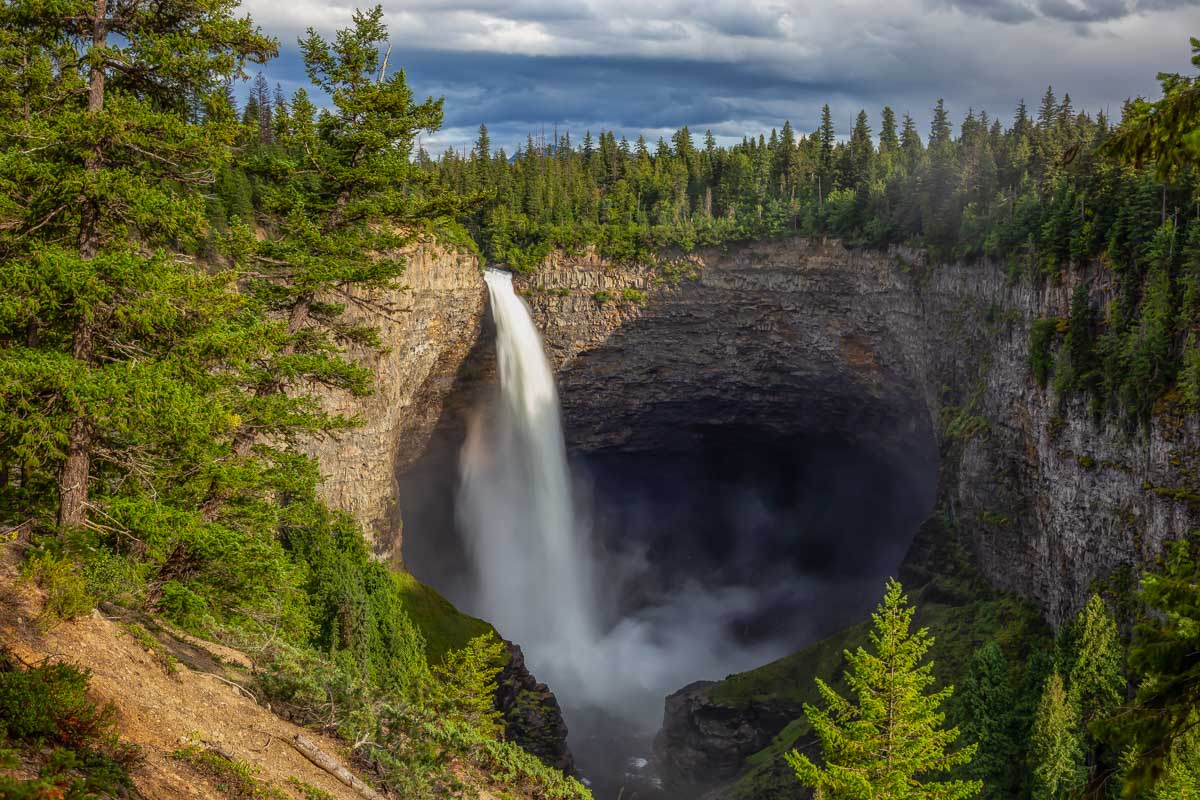 Helmcken Falls in Wells Gray Provincial Park near Clearwater, BC
