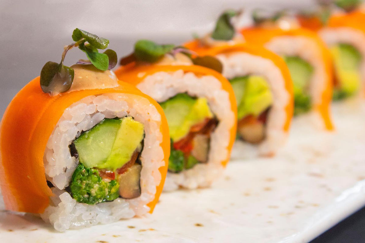 Sushi from Minami Restaurant in Yaletown, Vancouver