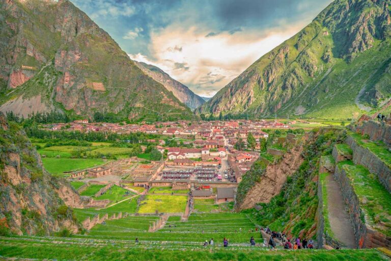 Ollantaytambo in the Sacred Valley near Cusco, Peru