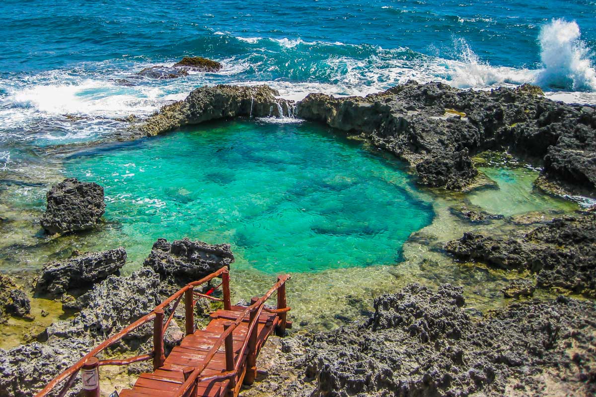 Pool Del Rey on Isla Mujeres, Mexico