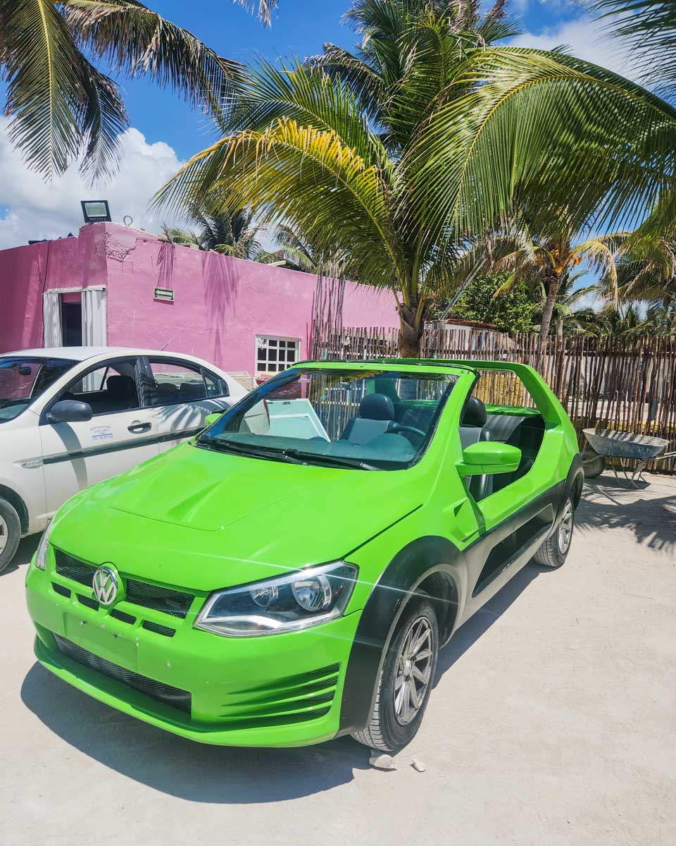 Private tour car on Cozumel, Mexico