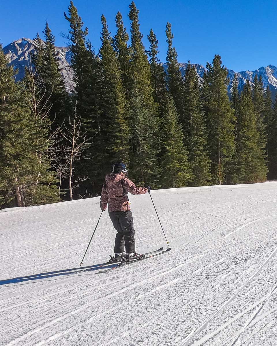 Skiing in Clearwater, BC