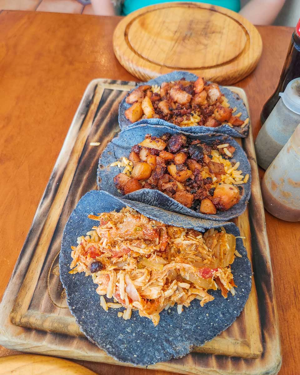 Tacos from Guisados on Cozumel, Mexico