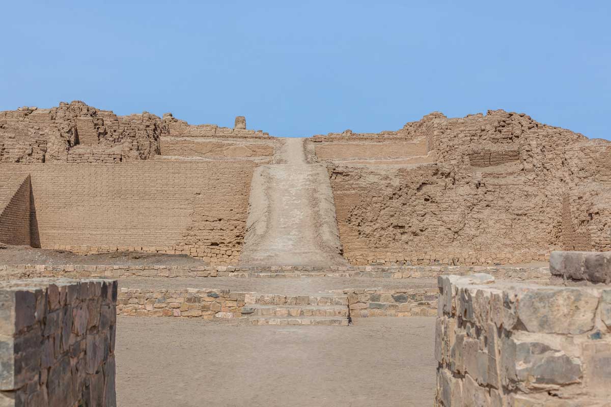 The Pachacamac Ruins near Lima, Peru