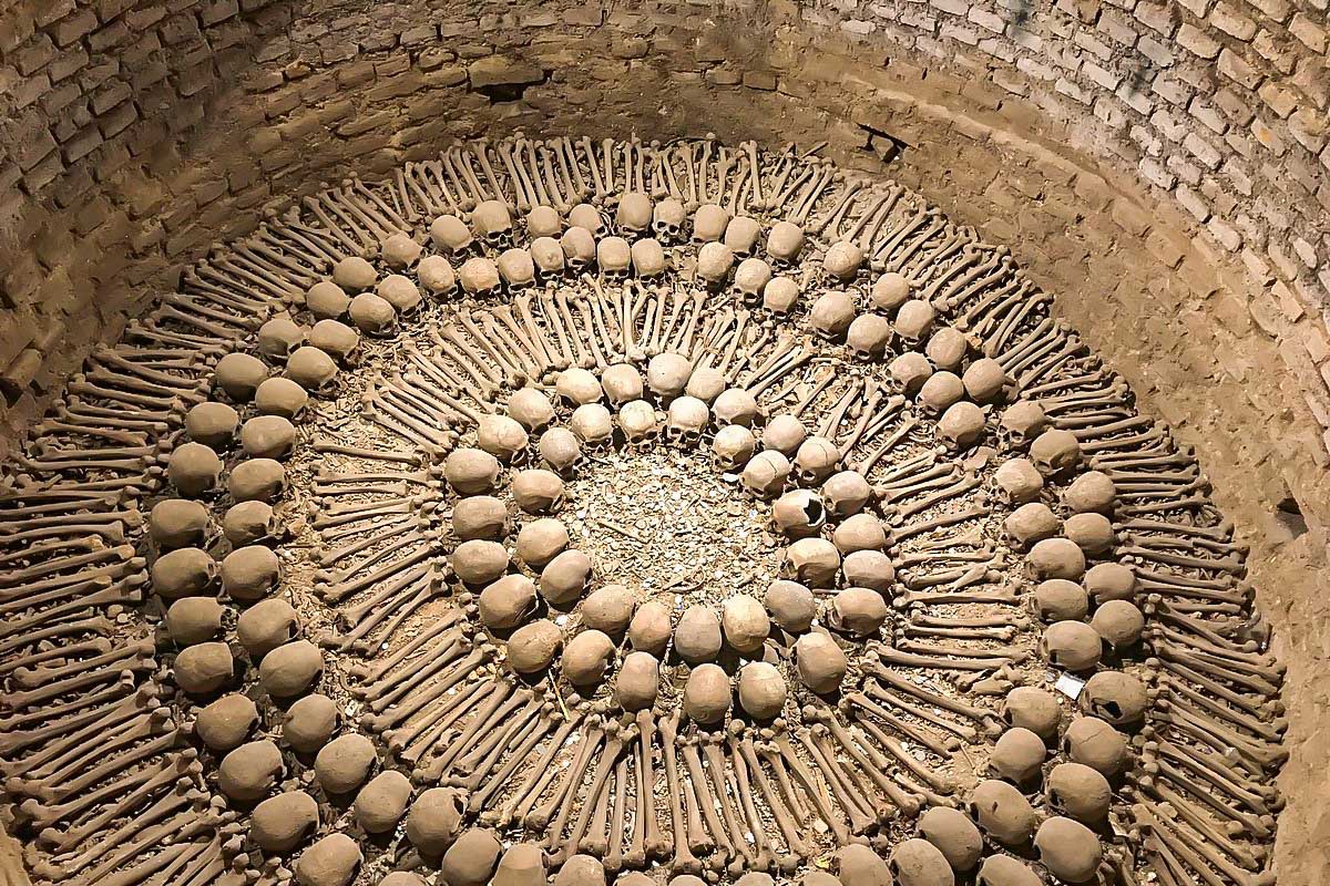 The Museo Convento San Francisco y Catacumbas in Lima Peru