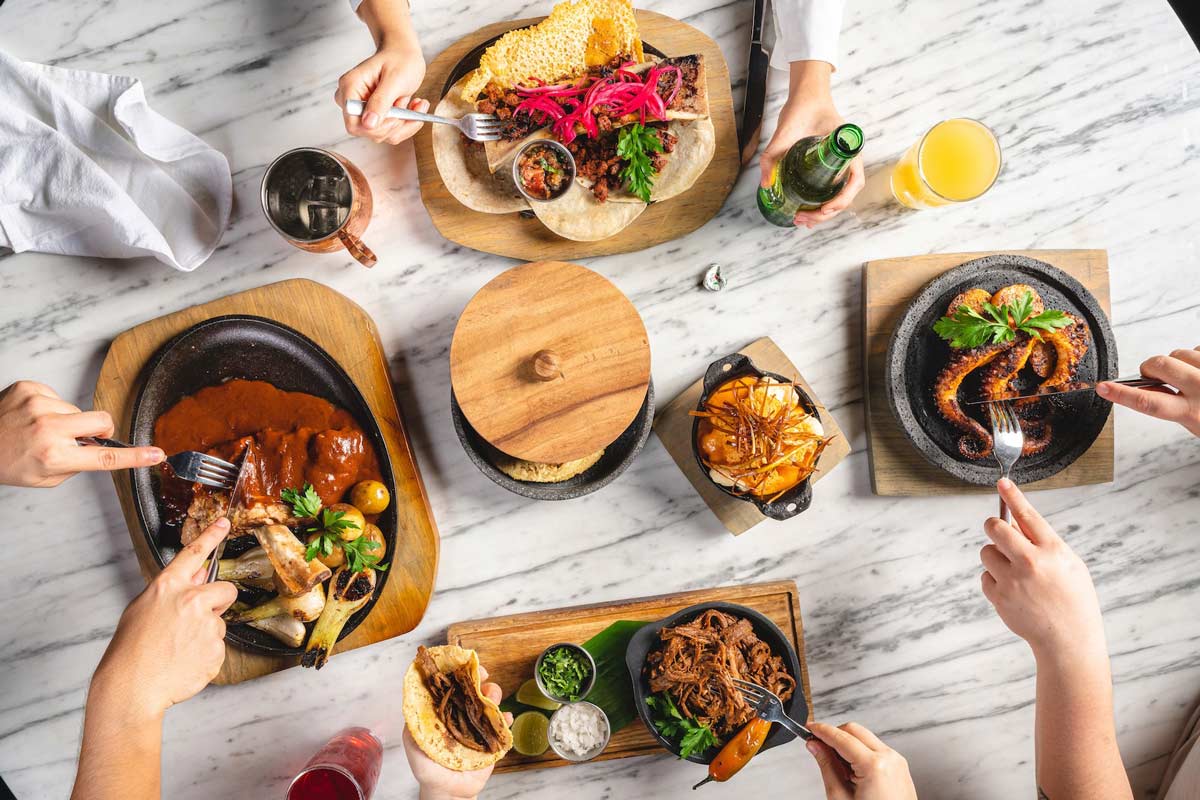 Eat a hearty meal at CAO De Tierra Y De Mar in Cancun, Mexico