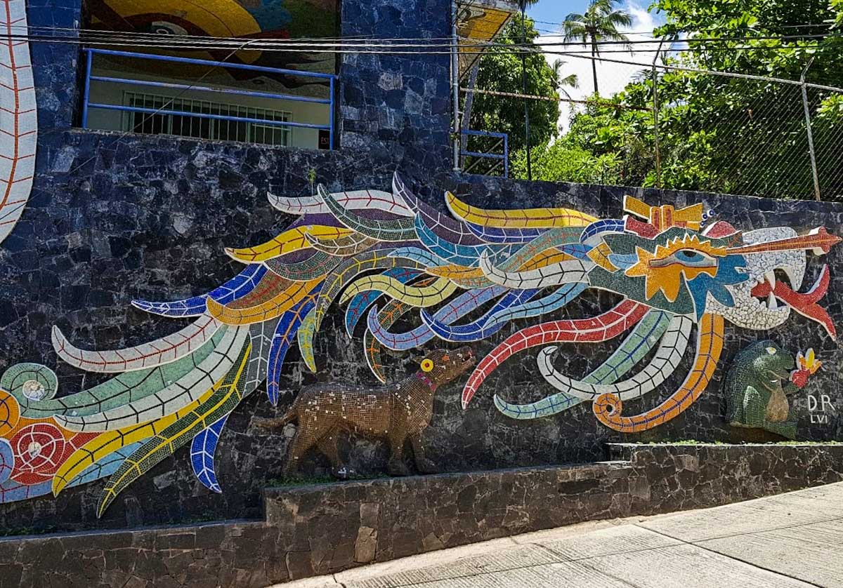 Casa de los Vientos - Mural de Diego Rivera in Acapulco, Mexico