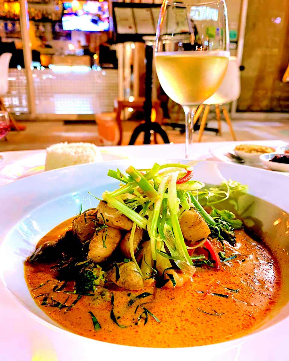 Choo Chee Curry from Po Thai Restaurant