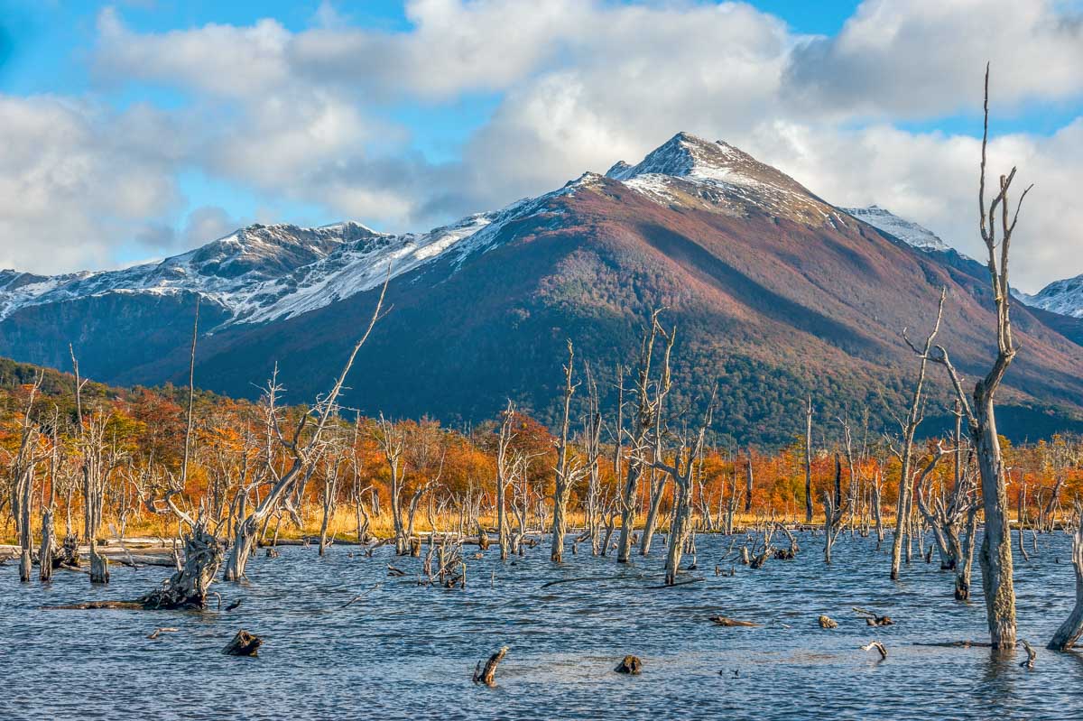 Escondido Lake near Ushuaia, Argentina