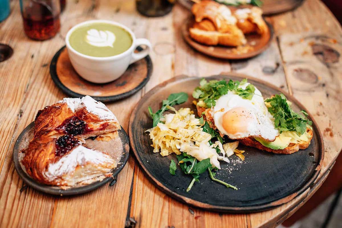 Food at Meal from Boulenc in Oaxaca, Mexico