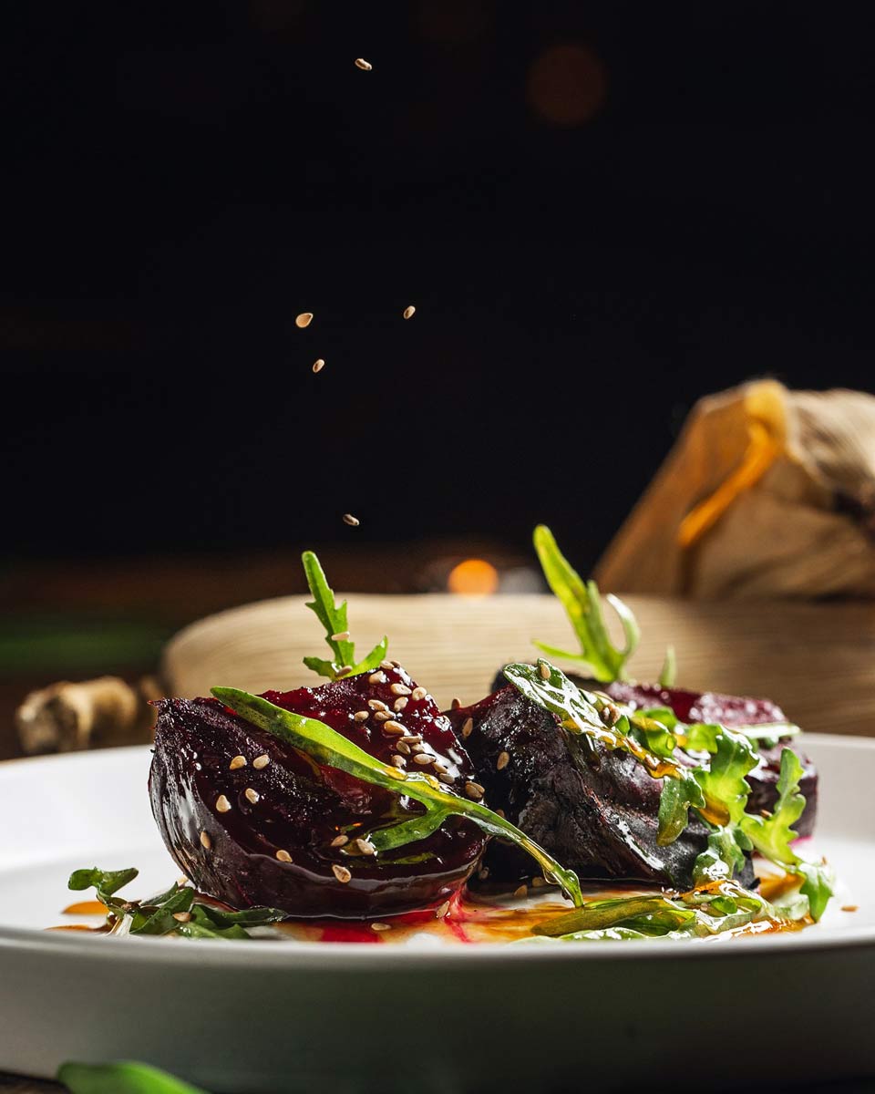 grilled beats for starters at Tulum Cerveceria Artesanal in Tulum, Mexico