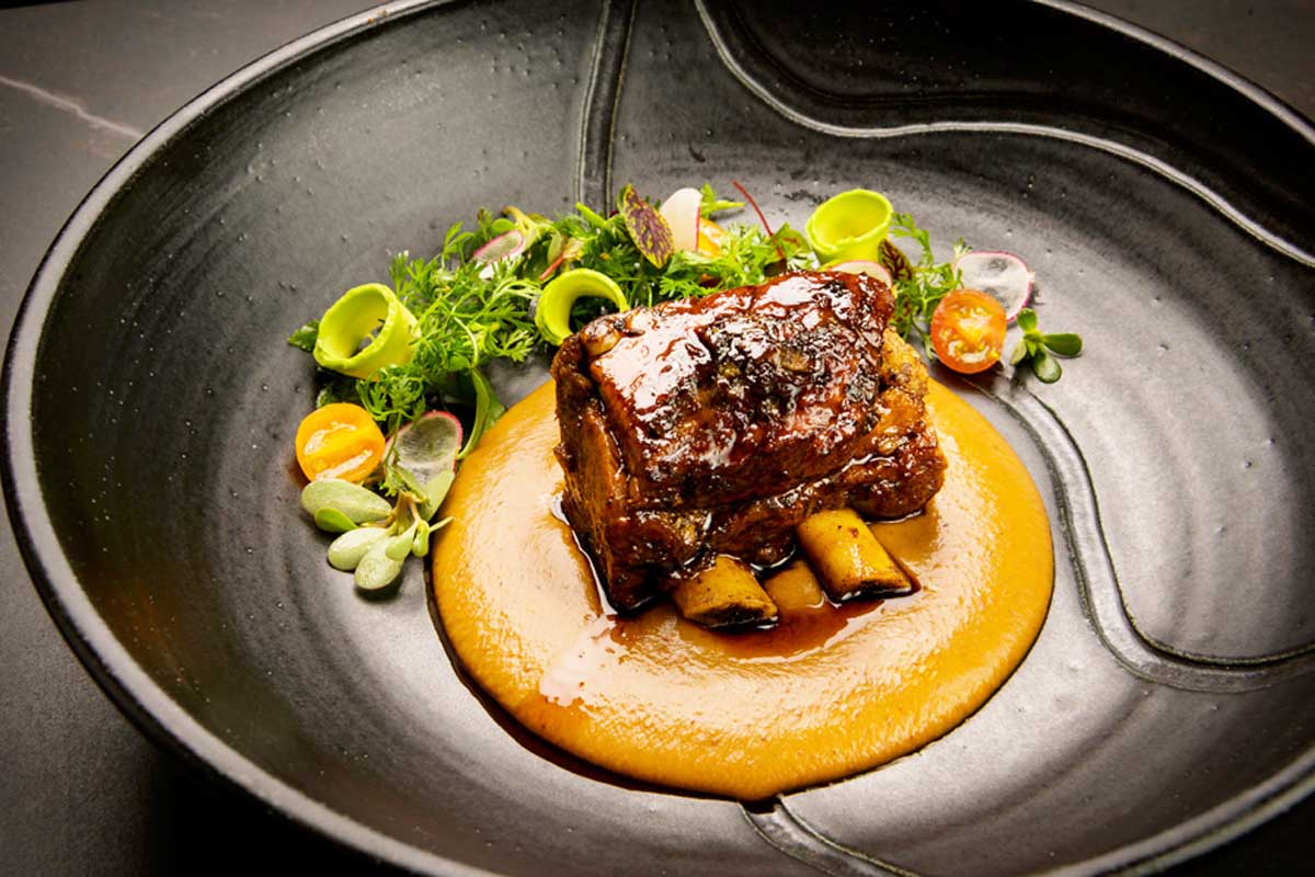 Braised beef rib from Casa Oaxaca El Restaurante in Oaxaca, Mexico