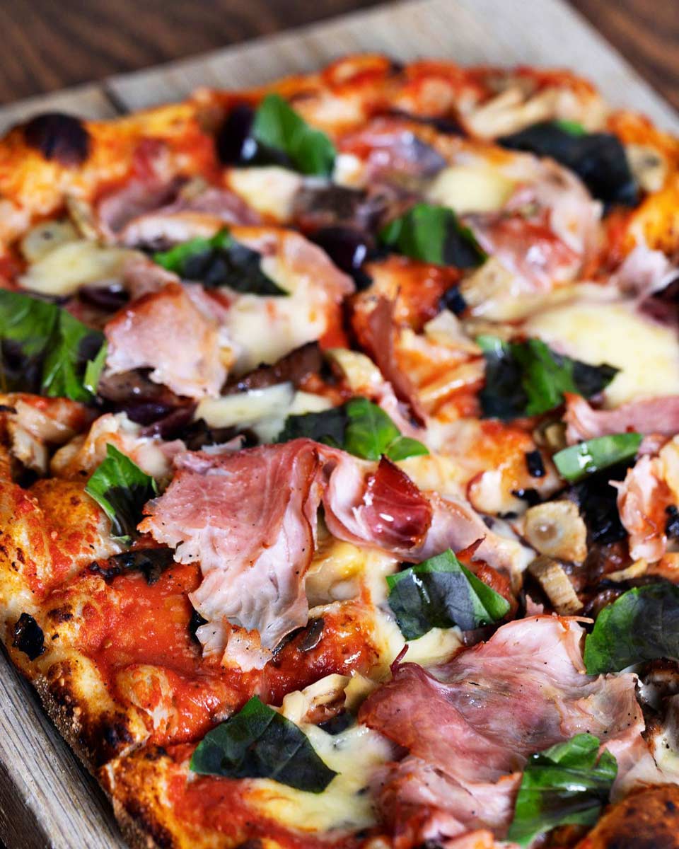 pizza from Di Beppe in Gastown, Canada