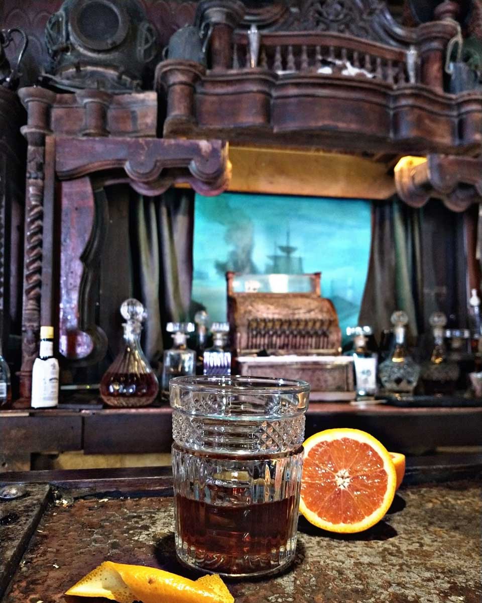 A cocktail at Darling Darling bar in Fremantle