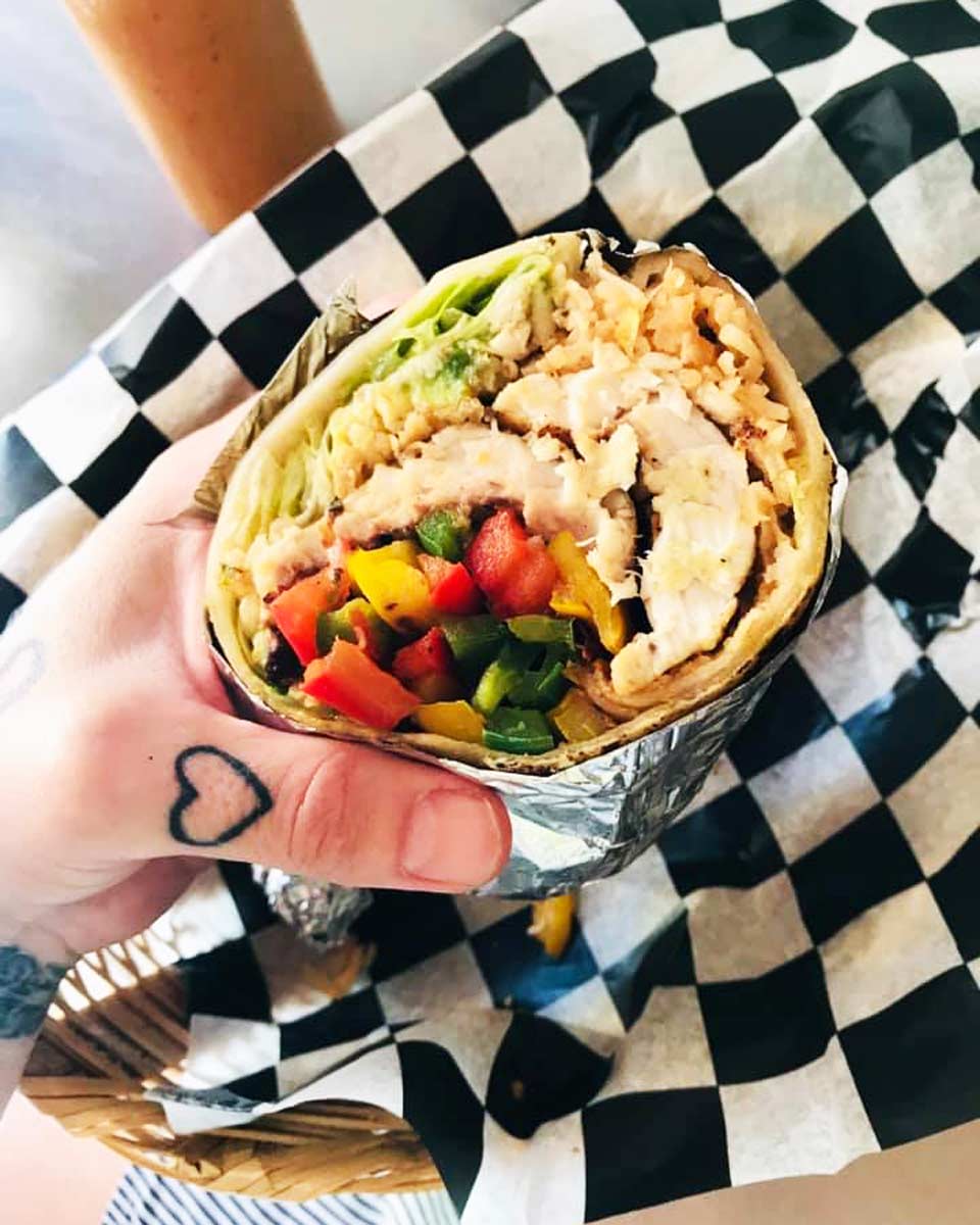 Mahi Mahi Burritos from Burrito Revolution in Sayulita, Mexico