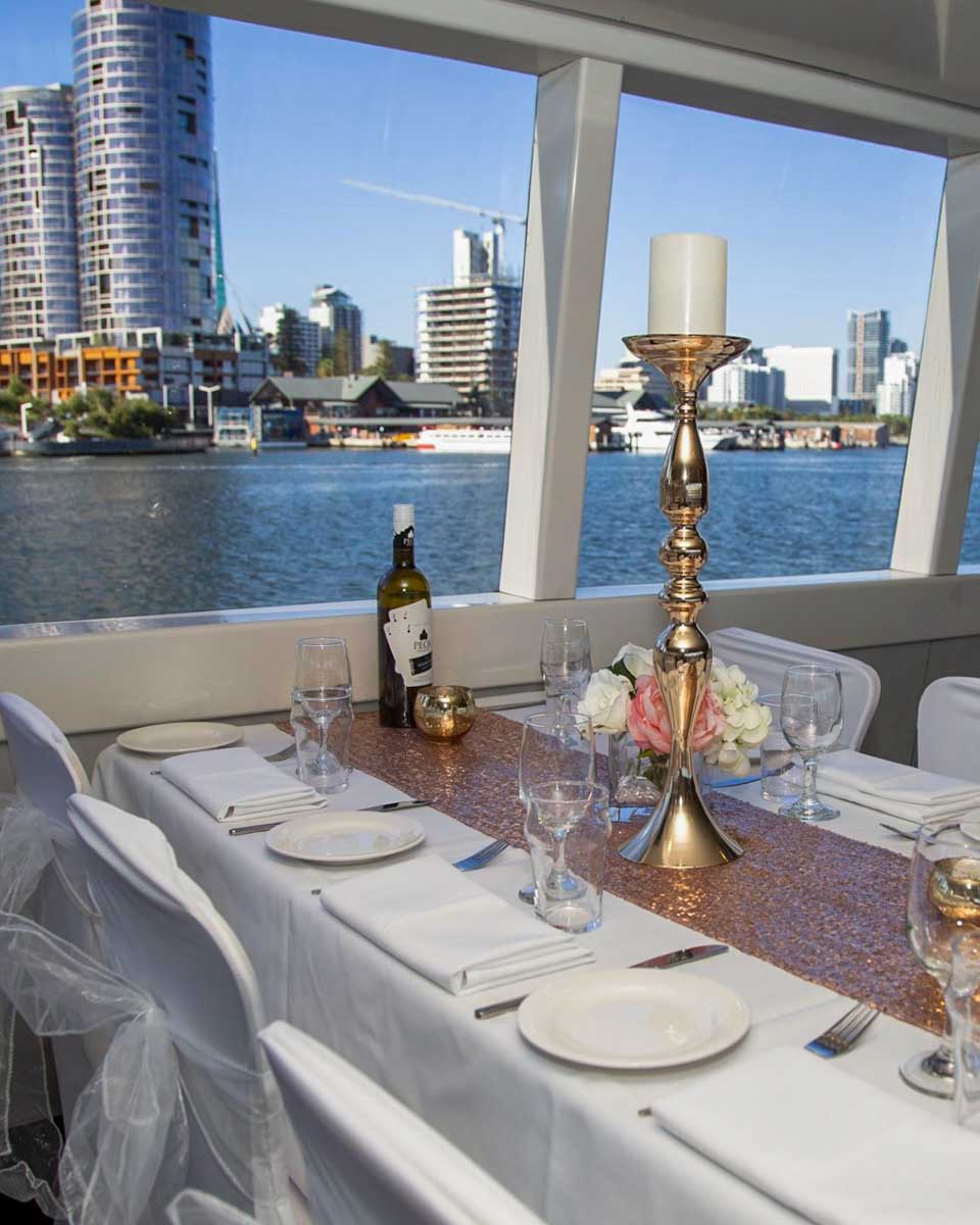 Captain Cook Cruises (WA) seating with a view