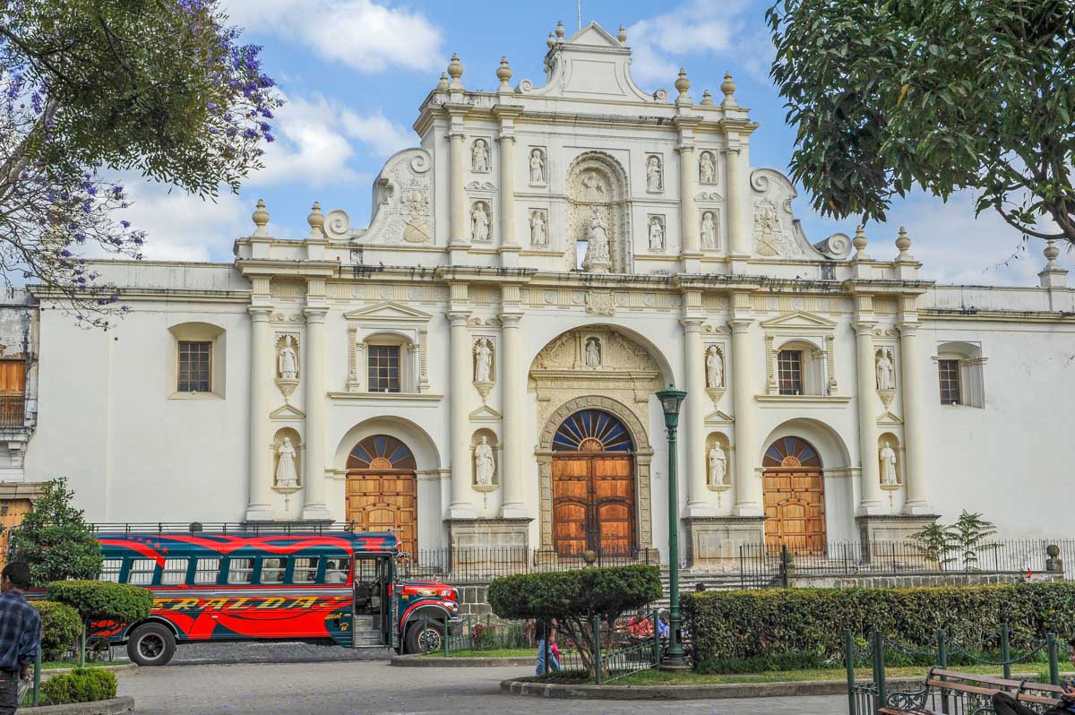 Cathedral de Santiago in Antigua, Guatemala